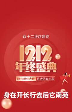 羽毛球馆抢购套组抢购双12活动配图海报