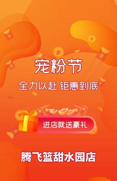篮球馆抢购套组抢购宠粉节活动配图海报