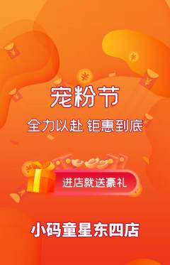 少儿编程抢购套组抢购宠粉节活动配图海报