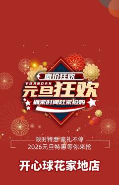 台球馆抢购多单品抢购元旦活动配图海报