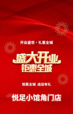 足浴抢购多单品抢购新店开业活动配图海报