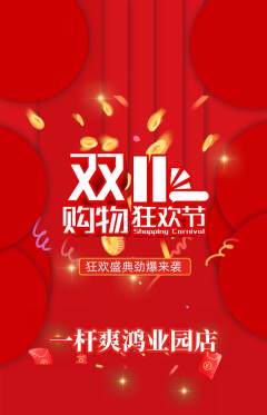 台球馆抢购单品抢购双11活动配图海报