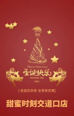 婚纱摄影抢购套组抢购圣诞节活动配图海报