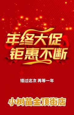 绘本馆抢购多单品抢购年终大促活动配图海报