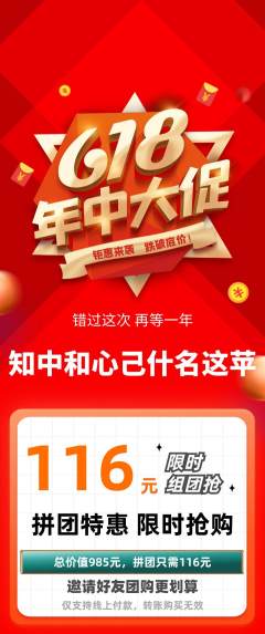 羽毛球馆拼团价格阶梯团年中大促活动配图海报