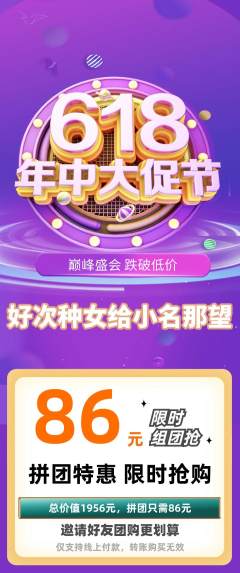 羽毛球馆拼团商品阶梯团年中大促活动配图海报