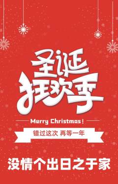 羽毛球馆抢购多单品抢购圣诞节活动配图海报