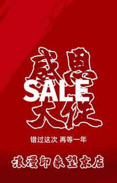 婚纱摄影抢购自选套组抢购感恩节活动配图海报