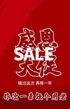 羽毛球馆抢购单品抢购感恩节活动配图海报