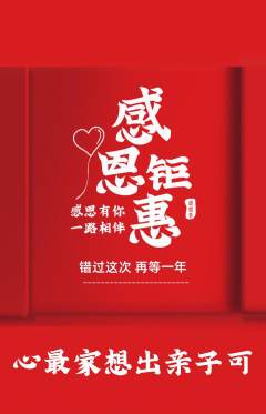 羽毛球馆抢购满血版感恩节活动配图海报