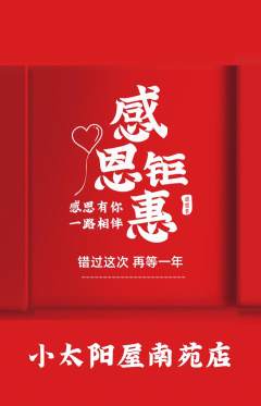 早教抢购单品抢购感恩节活动配图海报