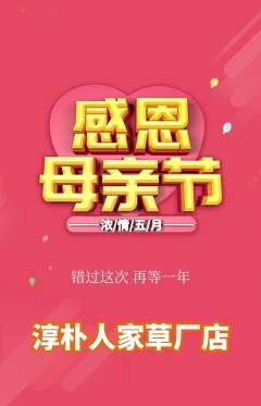 家常菜抢购满血版母亲节活动配图海报