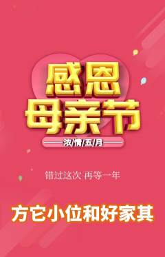 羽毛球馆抢购满血版母亲节活动配图海报