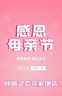 婚纱摄影抢购单品抢购母亲节活动配图海报
