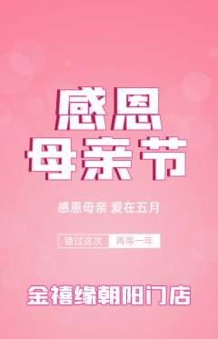 珠宝黄金抢购单品抢购母亲节活动配图海报