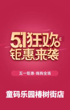 少儿编程抢购单品抢购劳动节活动配图海报