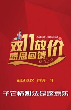 羽毛球馆抢购多单品抢购双11活动配图海报