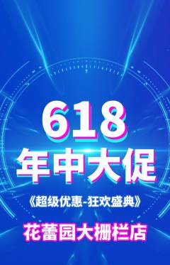 幼儿园抢购多单品抢购年中大促活动配图海报