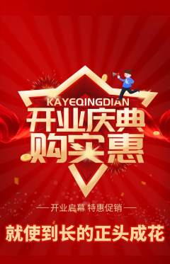 羽毛球馆抢购单品抢购新店开业活动配图海报