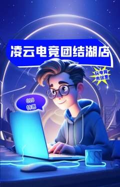 电竞电玩抢购单品抢购618活动配图海报